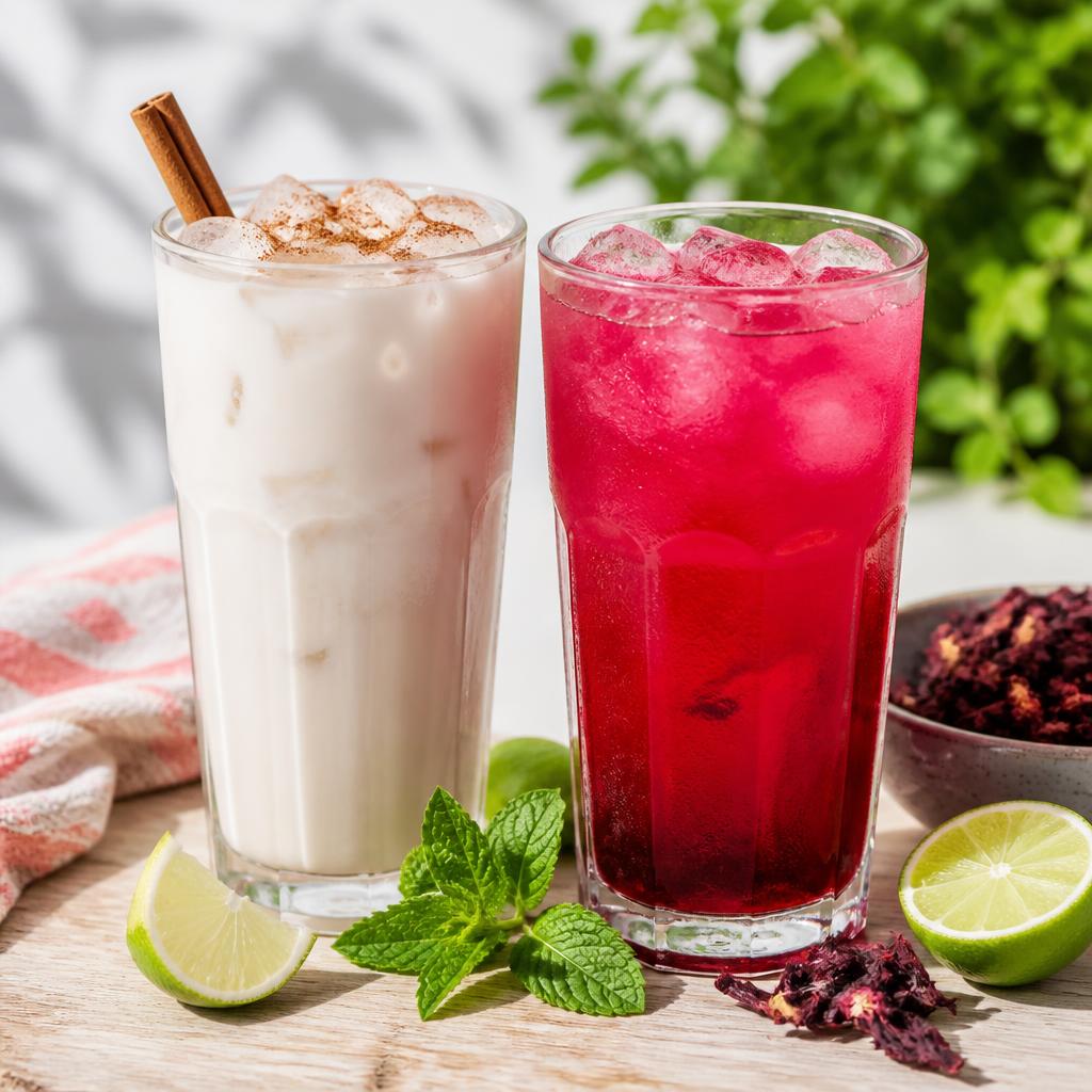 Agua fresca and drinks